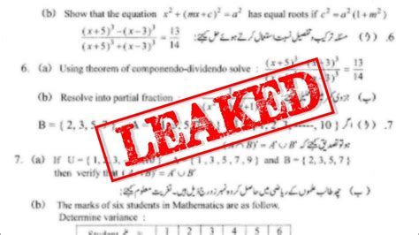 Maths Guess paper based on CBSE pattern. . Maths paper leak 2023